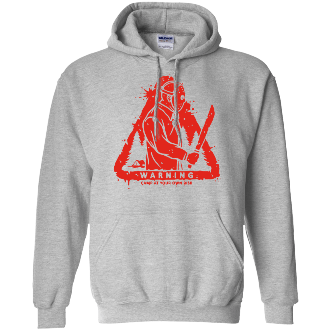 Sweatshirts Sport Grey / S Camp at Your Own Risk Pullover Hoodie