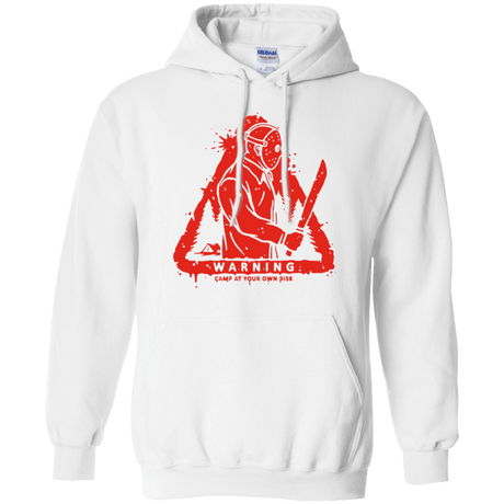 Sweatshirts White / S Camp at Your Own Risk Pullover Hoodie