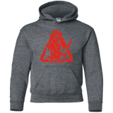 Sweatshirts Dark Heather / YS Camp at Your Own Risk Youth Hoodie