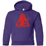 Sweatshirts Purple / YS Camp at Your Own Risk Youth Hoodie