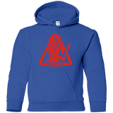 Sweatshirts Royal / YS Camp at Your Own Risk Youth Hoodie