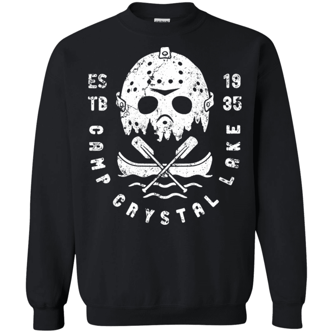 Sweatshirts Black / S Camp Crystal Lake Crewneck Sweatshirt