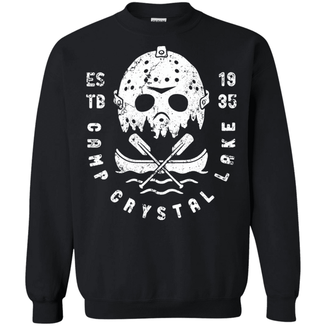 Sweatshirts Black / S Camp Crystal Lake Crewneck Sweatshirt