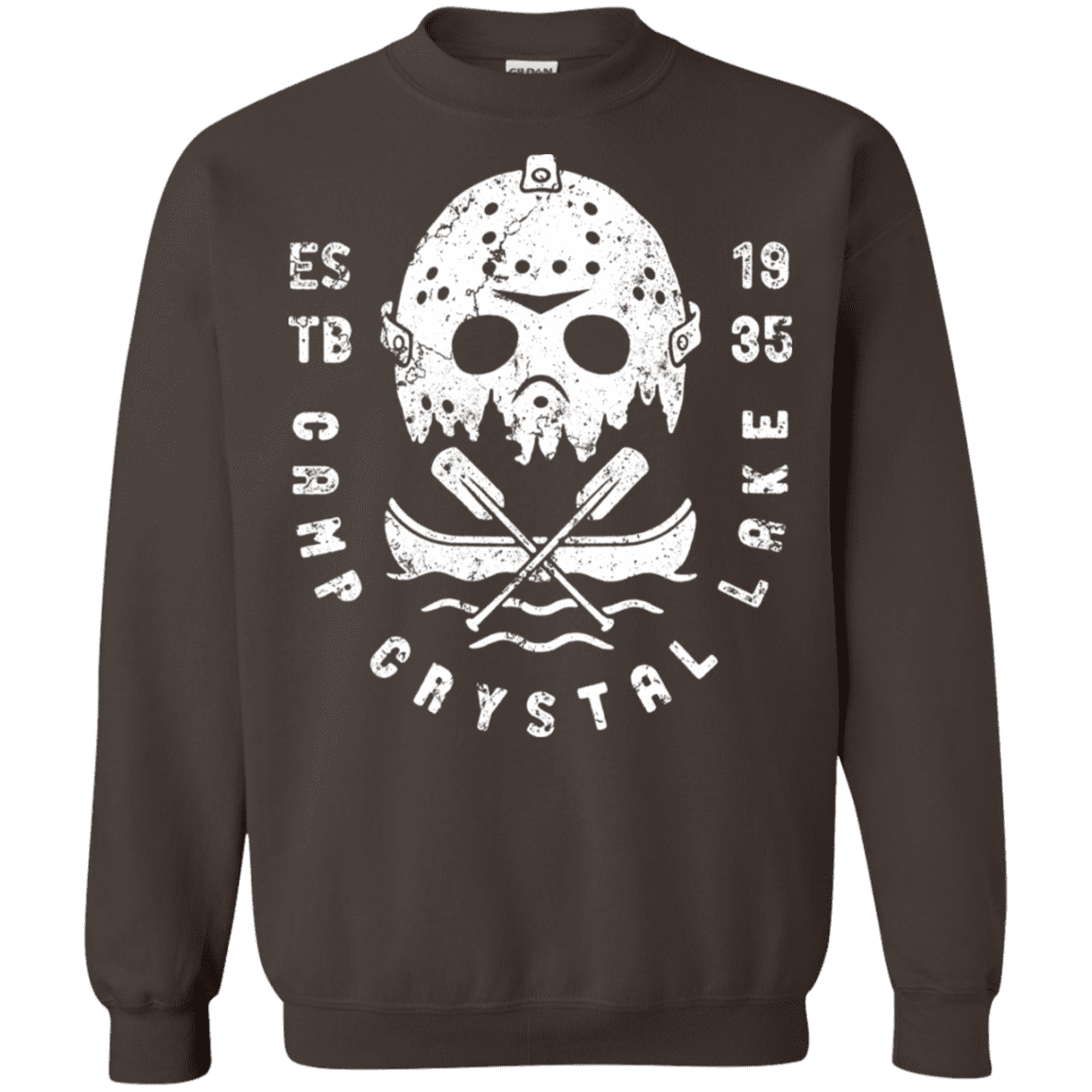 Sweatshirts Dark Chocolate / S Camp Crystal Lake Crewneck Sweatshirt