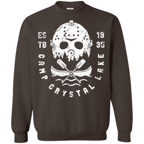 Sweatshirts Dark Chocolate / S Camp Crystal Lake Crewneck Sweatshirt