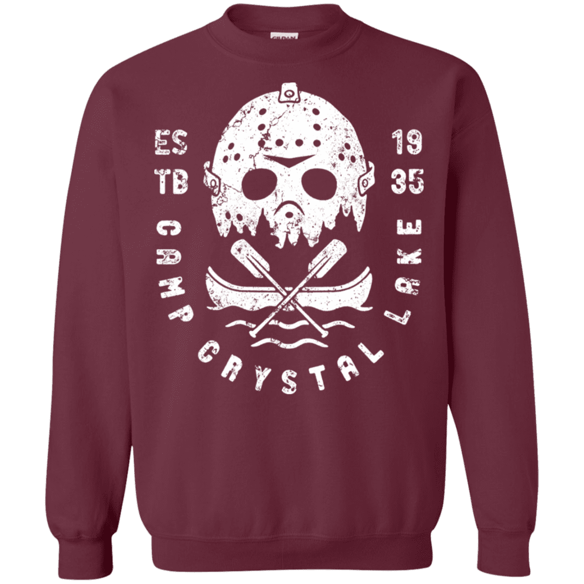 Sweatshirts Maroon / S Camp Crystal Lake Crewneck Sweatshirt