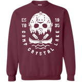Sweatshirts Maroon / S Camp Crystal Lake Crewneck Sweatshirt