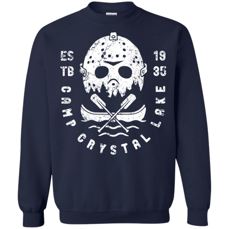 Sweatshirts Navy / S Camp Crystal Lake Crewneck Sweatshirt