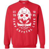 Sweatshirts Red / S Camp Crystal Lake Crewneck Sweatshirt