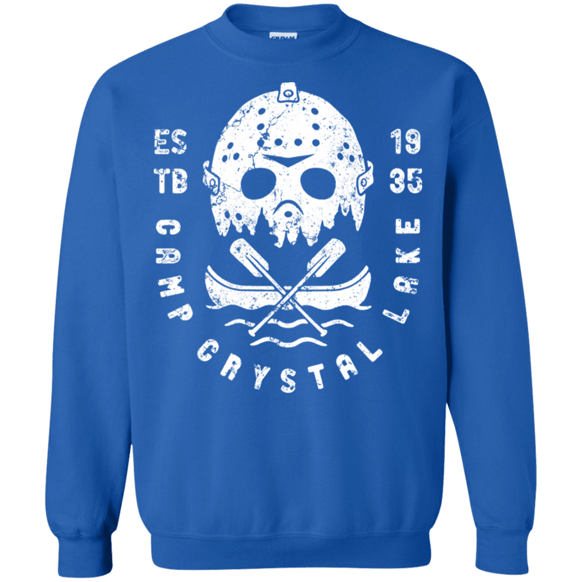 Sweatshirts Royal / S Camp Crystal Lake Crewneck Sweatshirt