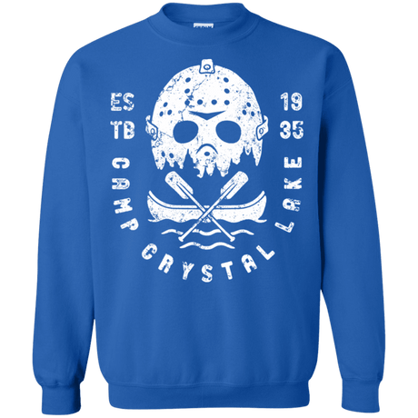 Sweatshirts Royal / S Camp Crystal Lake Crewneck Sweatshirt