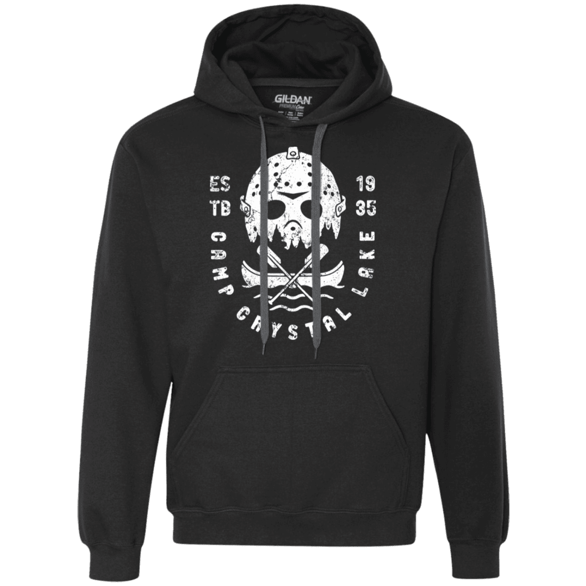 Sweatshirts Black / S Camp Crystal Lake Premium Fleece Hoodie