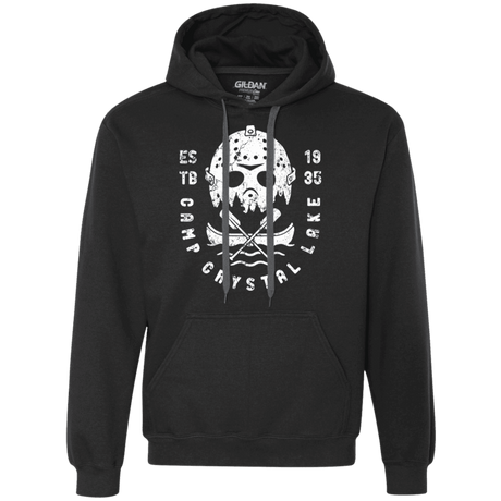 Sweatshirts Black / S Camp Crystal Lake Premium Fleece Hoodie