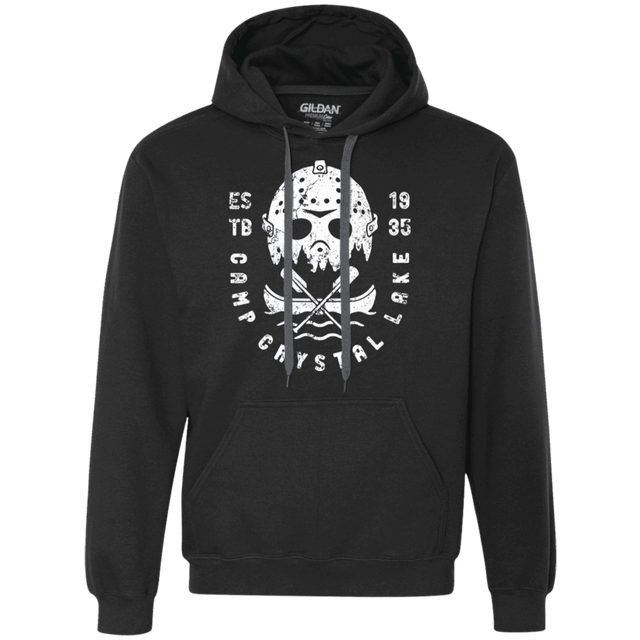 Sweatshirts Black / S Camp Crystal Lake Premium Fleece Hoodie