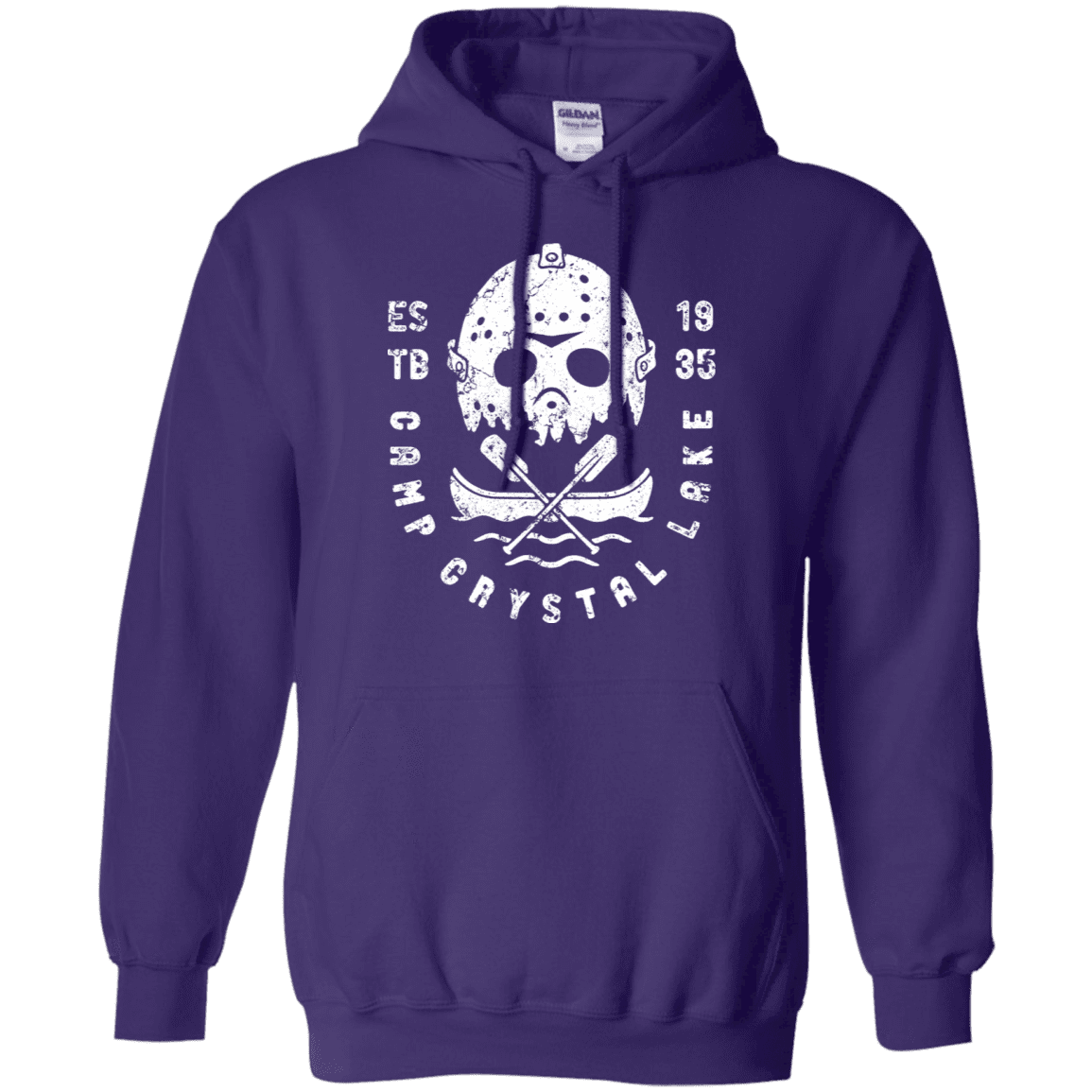 Sweatshirts Purple / S Camp Crystal Lake Pullover Hoodie