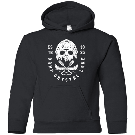 Sweatshirts Black / YS Camp Crystal Lake Youth Hoodie