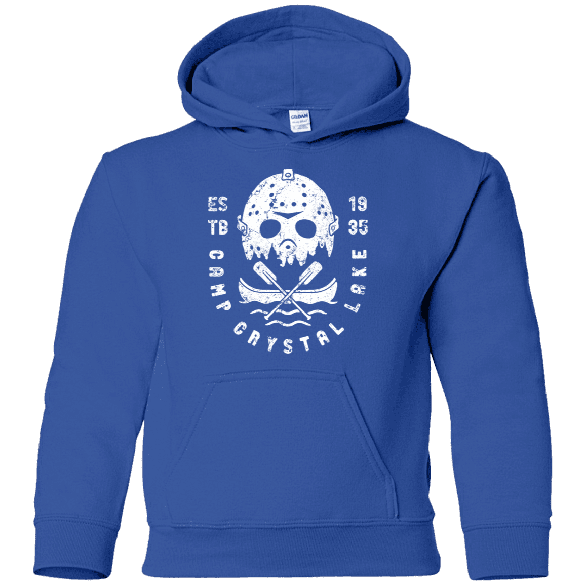 Sweatshirts Royal / YS Camp Crystal Lake Youth Hoodie