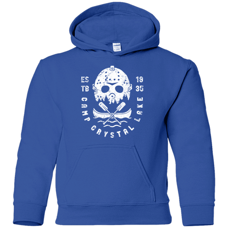 Sweatshirts Royal / YS Camp Crystal Lake Youth Hoodie