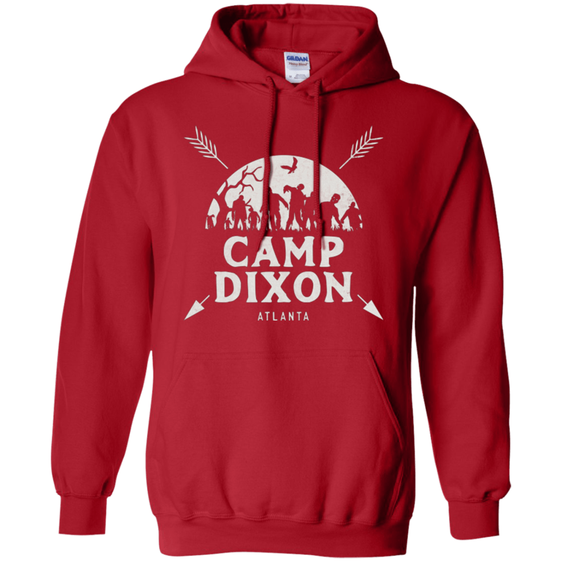 Sweatshirts Red / Small CAMP DIXON Pullover Hoodie