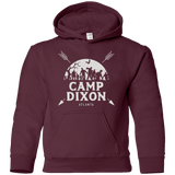 Sweatshirts Maroon / YS CAMP DIXON Youth Hoodie