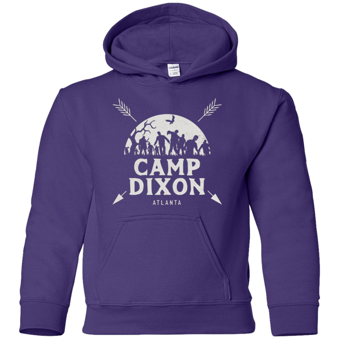 Sweatshirts Purple / YS CAMP DIXON Youth Hoodie