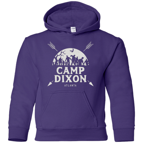 Sweatshirts Purple / YS CAMP DIXON Youth Hoodie