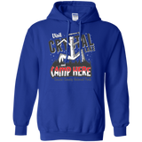 Sweatshirts Royal / Small CAMP HERE Pullover Hoodie