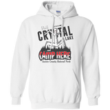 Sweatshirts White / Small CAMP HERE Pullover Hoodie