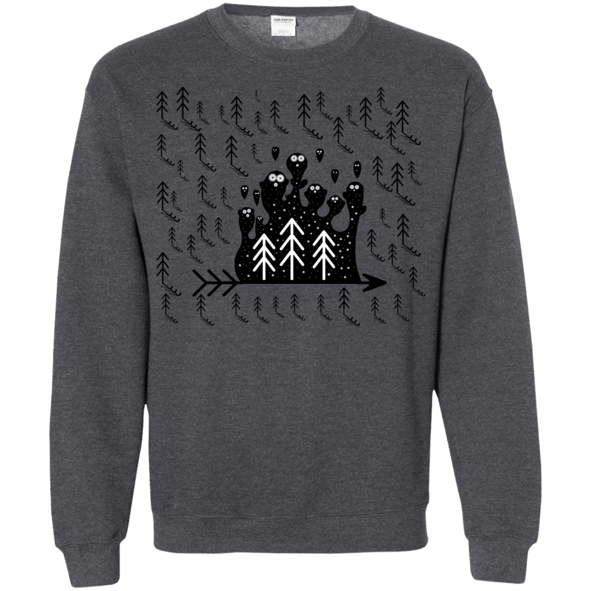 Sweatshirts Dark Heather / S Campfire Stories Crewneck Sweatshirt