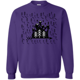 Sweatshirts Purple / S Campfire Stories Crewneck Sweatshirt