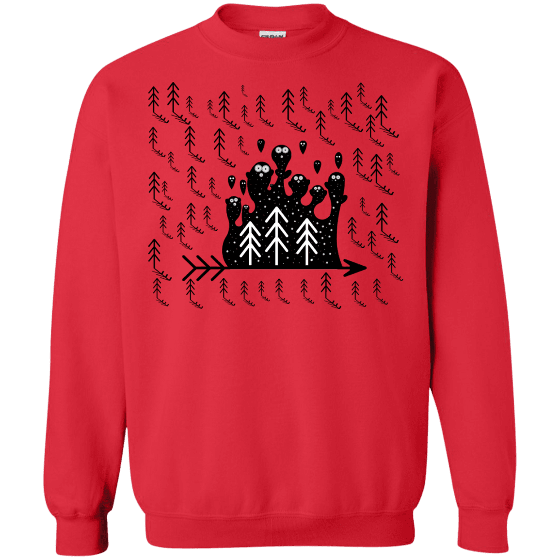 Sweatshirts Red / S Campfire Stories Crewneck Sweatshirt