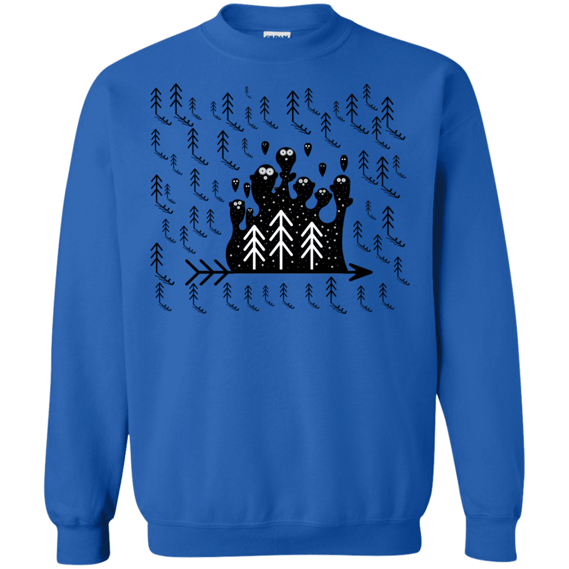 Sweatshirts Royal / S Campfire Stories Crewneck Sweatshirt