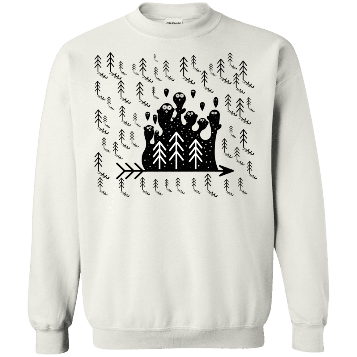 Sweatshirts White / S Campfire Stories Crewneck Sweatshirt