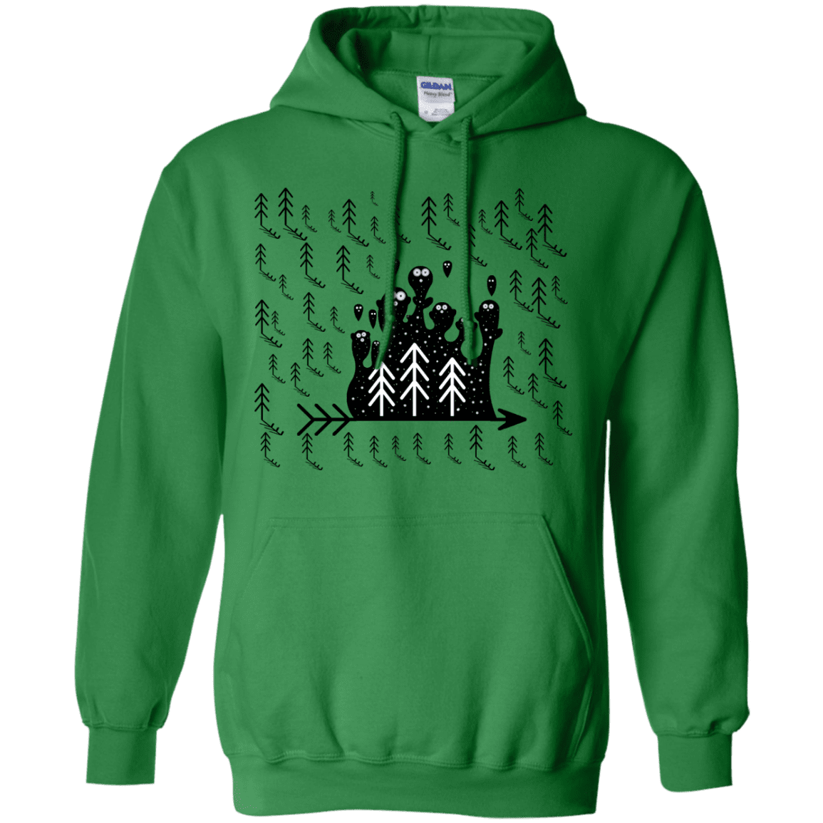 Sweatshirts Irish Green / S Campfire Stories Pullover Hoodie