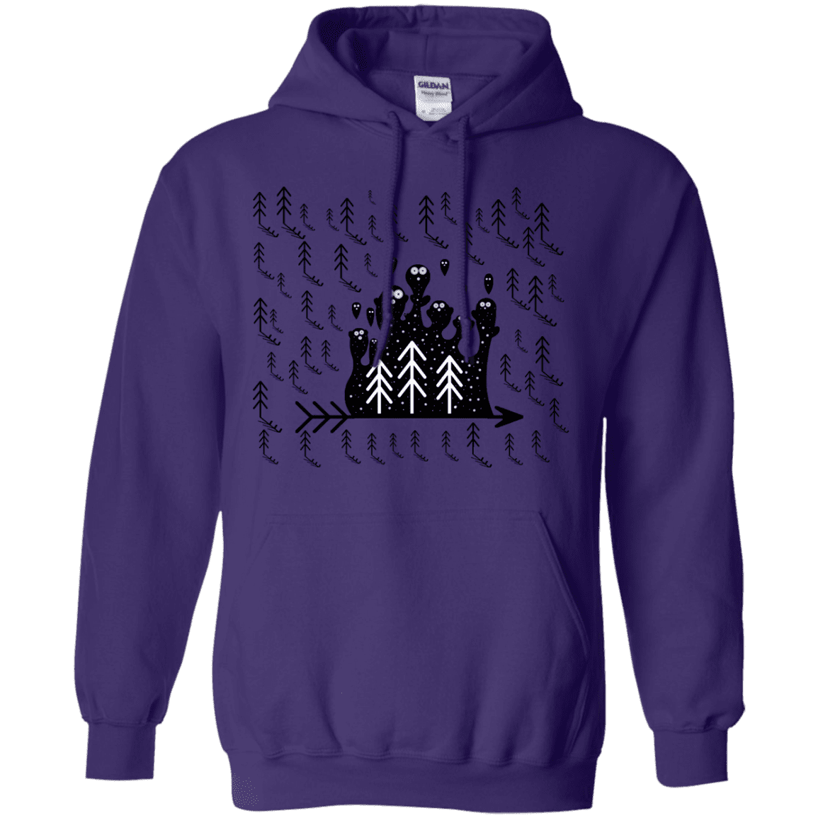 Sweatshirts Purple / S Campfire Stories Pullover Hoodie