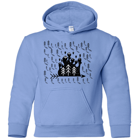 Sweatshirts Carolina Blue / YS Campfire Stories Youth Hoodie