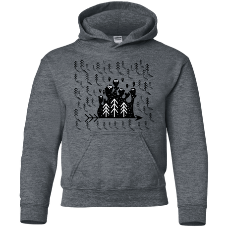 Sweatshirts Dark Heather / YS Campfire Stories Youth Hoodie