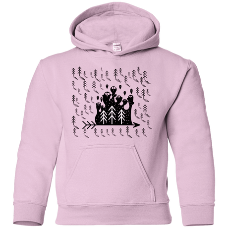 Sweatshirts Light Pink / YS Campfire Stories Youth Hoodie