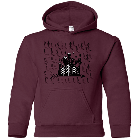Sweatshirts Maroon / YS Campfire Stories Youth Hoodie