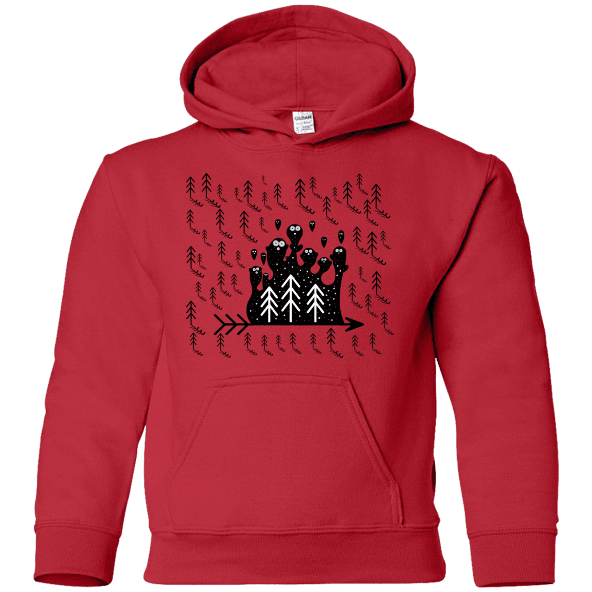 Sweatshirts Red / YS Campfire Stories Youth Hoodie