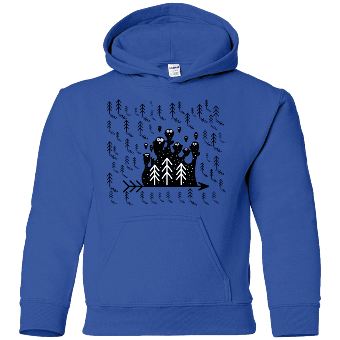 Sweatshirts Royal / YS Campfire Stories Youth Hoodie