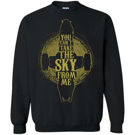 Sweatshirts Black / Small Can't take the sky Crewneck Sweatshirt
