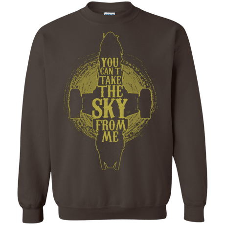 Sweatshirts Dark Chocolate / Small Can't take the sky Crewneck Sweatshirt