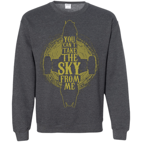 Sweatshirts Dark Heather / Small Can't take the sky Crewneck Sweatshirt