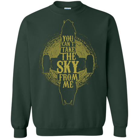 Sweatshirts Forest Green / Small Can't take the sky Crewneck Sweatshirt