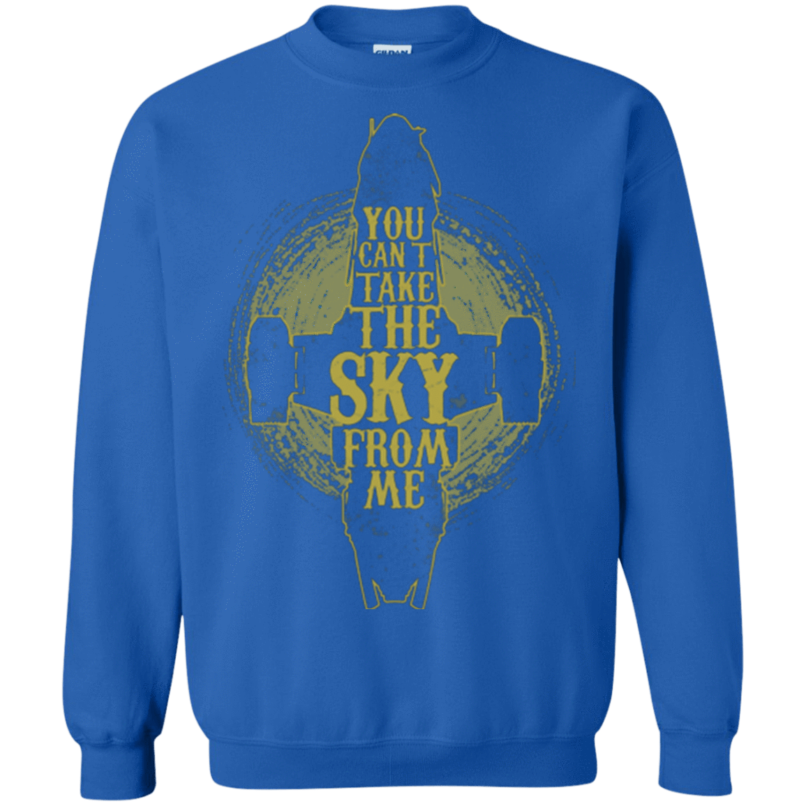 Sweatshirts Royal / Small Can't take the sky Crewneck Sweatshirt
