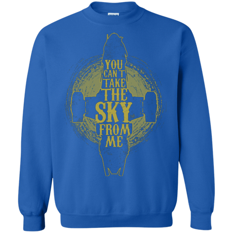 Sweatshirts Royal / Small Can't take the sky Crewneck Sweatshirt