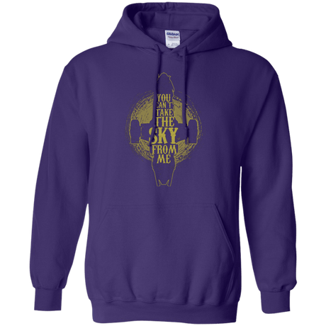 Sweatshirts Purple / Small Can't take the sky Pullover Hoodie