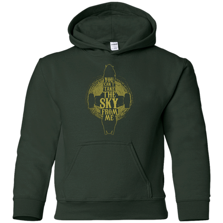Sweatshirts Forest Green / YS Can't take the sky Youth Hoodie