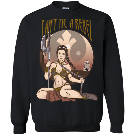 Sweatshirts Black / Small Can't Tie a Rebel Crewneck Sweatshirt